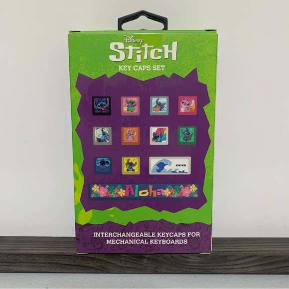 Disney Lilo and Stitch Keyboard Keycaps Set-New in Box - Picture 2 of 6